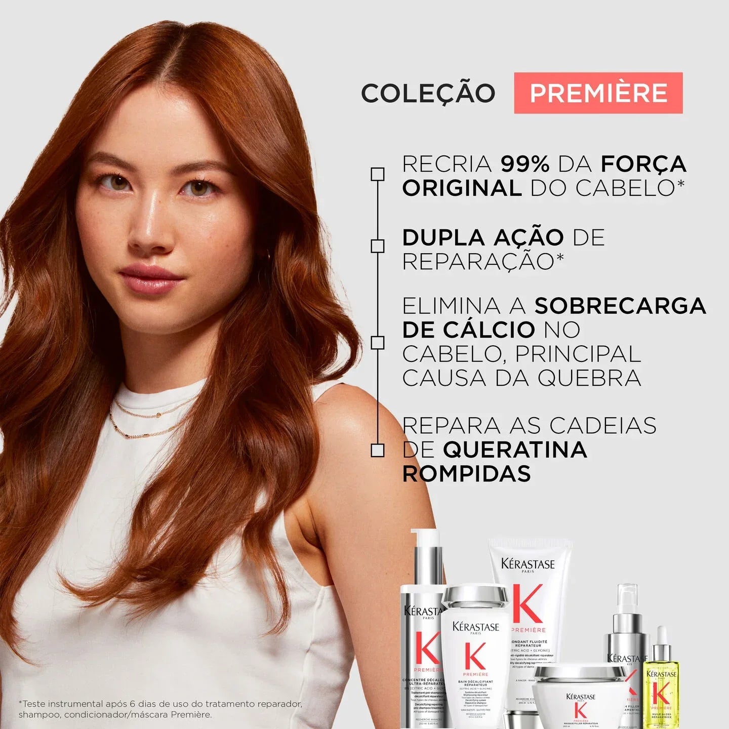 Kit Kérastase Première Shampoo + Máscara + Tratamento Descalcificante