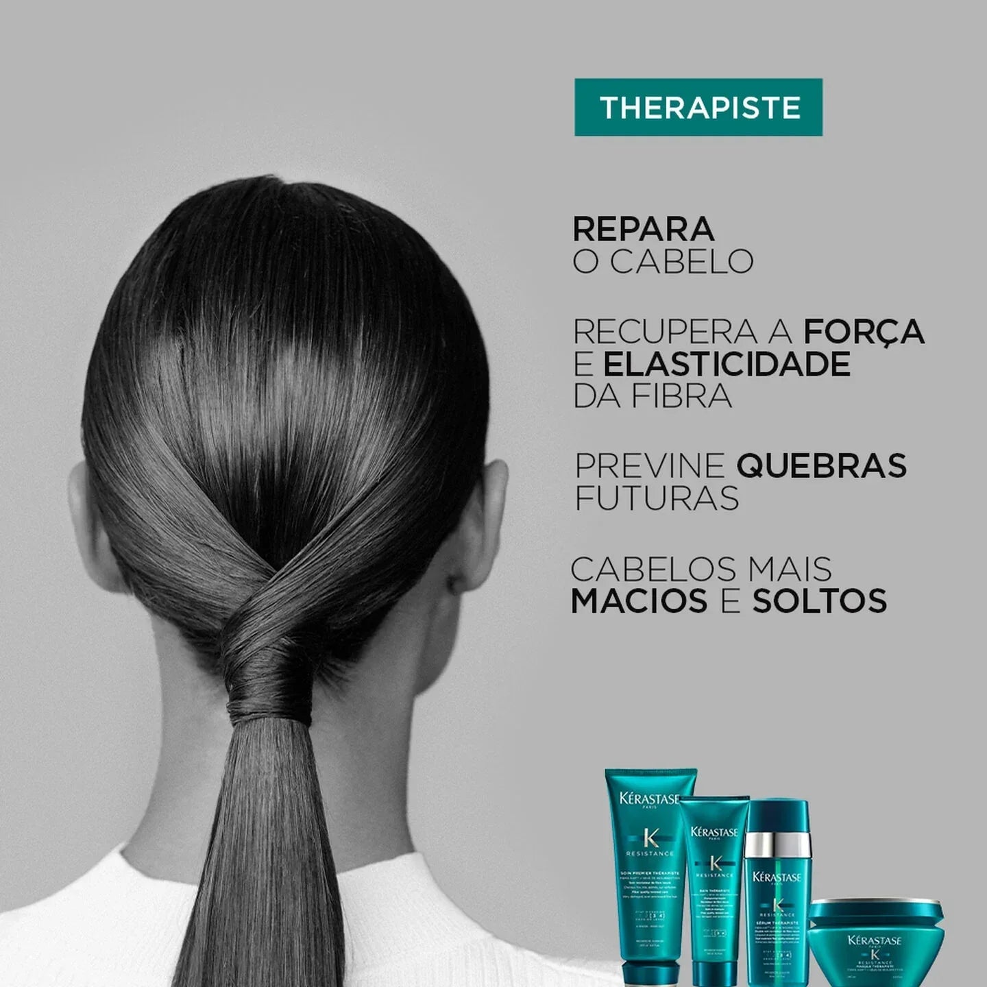 Kit Kérastase Résistance Reconstrução para Cabelos com Química