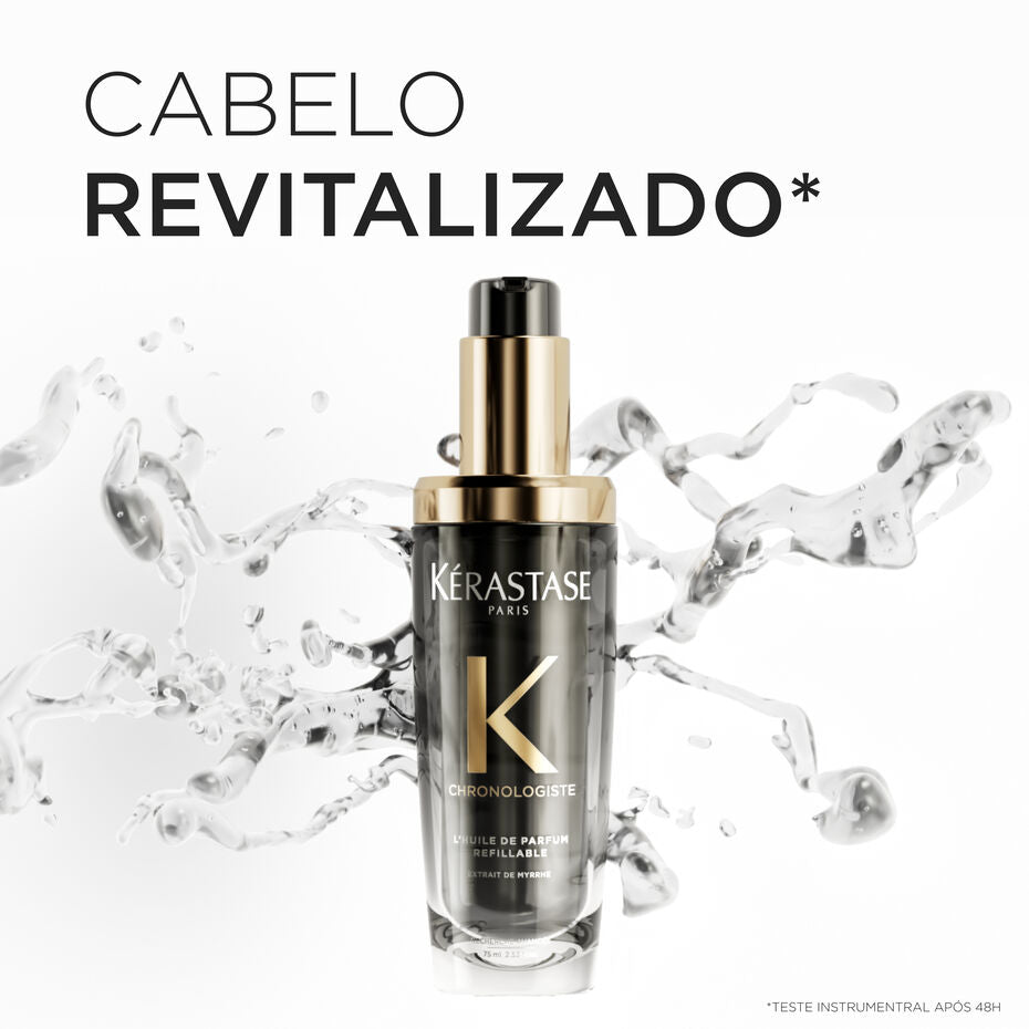 Kit Kérastase Óleo Chronologiste Huile de Parfum Revitalizing com Refil