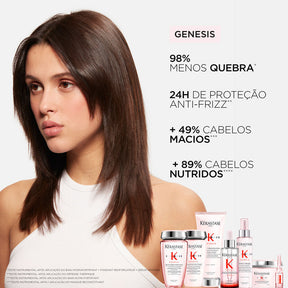 Kit Kérastase Shampoo Antiqueda Bain Hydra-fortifiant Com Refil (500 ml cada)