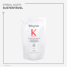 Refil Shampoo Kérastase Première Bain Décalcifiant Réparateur (500ml)