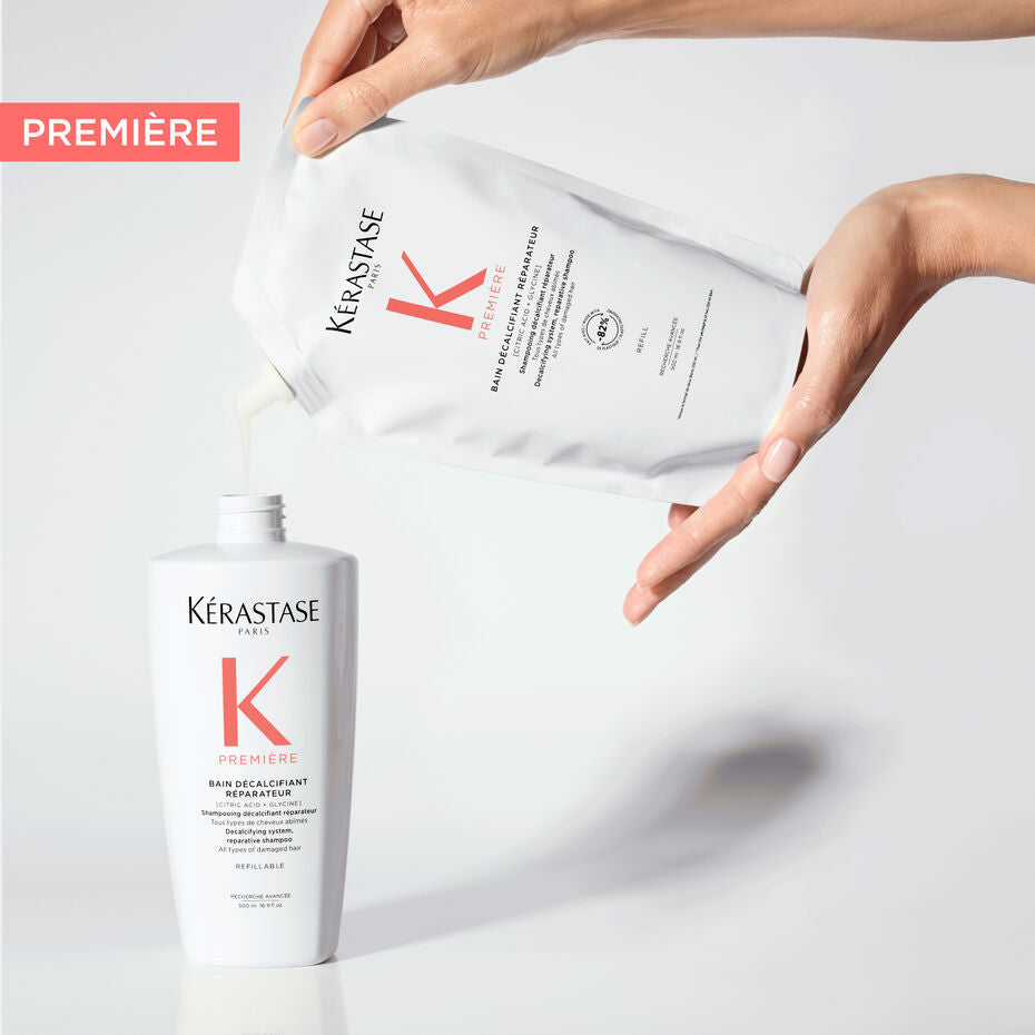 Refil Shampoo Kérastase Première Bain Décalcifiant Réparateur (500ml)
